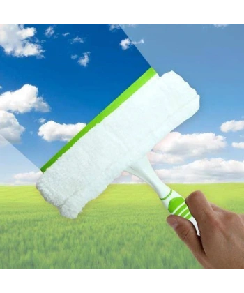 Çekçekli  Mikrofiber Cam Silme Mopu