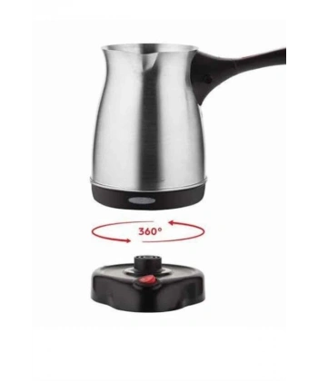 Çelik Kahve Makinesi Cezve 800 Watt Paslanmaz Çelik Türk Kahvesi Makinesi