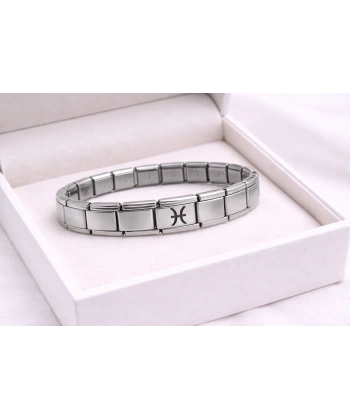 Çelik Nomination Bileklik Balık Burcu | Paslanmaz Çelik Burç Bilekliği | Zarif ve Anlamlı Tasarım