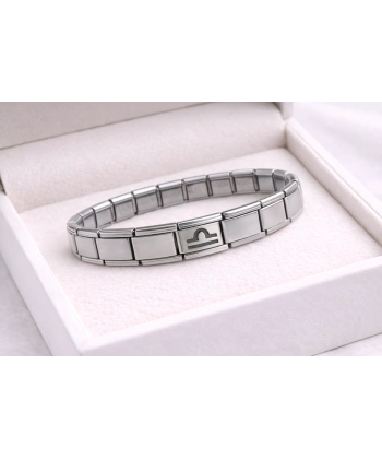 Çelik Nomination Bileklik Terazi Burcu | Paslanmaz Çelik Burç Charm Detaylı | Zarif ve Dengeli Tasarım