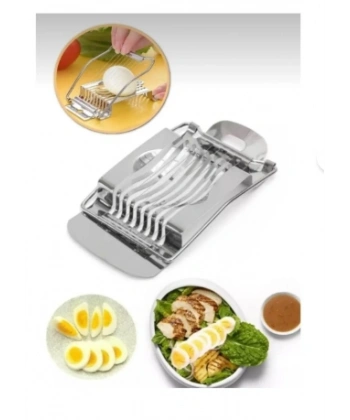 Çelik Pratik Yumurta Dilimleyici