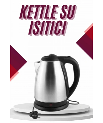 Çelik Su Isıtıcı Kettle Dayanıklı Paslanmaz Çelik Uzun Ömürlü