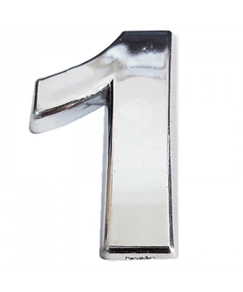 Cemax Krom Yapışkanlı 1 Rakamı 5 cm