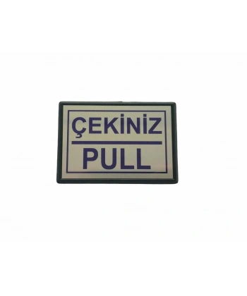Cemax Yönlendirme Küçük Çekiniz (Pull) 10X7 cm