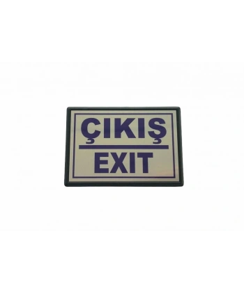 Cemax Yönlendirme Küçük Çıkış (Exit) 10X7 cm