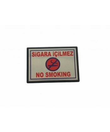 Cemax Yönlendirme Küçük Sigara İçilmez 10X7 cm