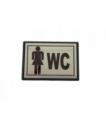 Cemax Yönlendirme Küçük WC Bayan 10X7 cm