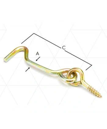 Çengelli Askı 100 No ( 5 Adet )