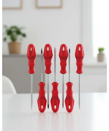 Çeşitli Vidalama İşleri İçin 7li Tornavida Takımı