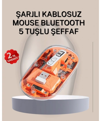 Çift Modlu Fare – USB Alıcılı ve Bluetooth Bağlantılı