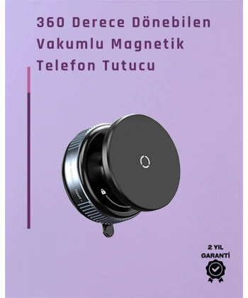 Çift Taraflı Vakum Emme Özellikli 4.7+ İnç Telefon Tutucu – Güvenli Sabitleme