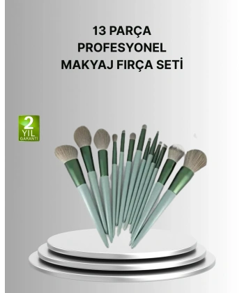 Cilt Dostu Profesyonel Makyaj Fırça Seti Pudra ve Fondöten İçin Uygun