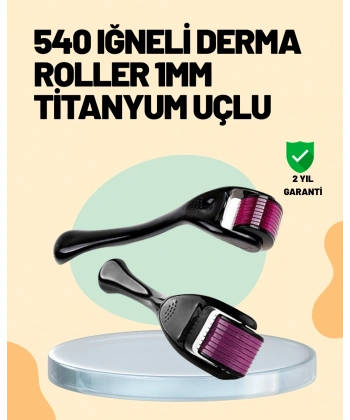 Cilt Yenileyici Derma Roller – Mikro İğneli Bakım Aracı