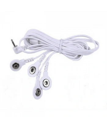 Çıt çıtlı 4 uç lu Tens Kablosu 1122