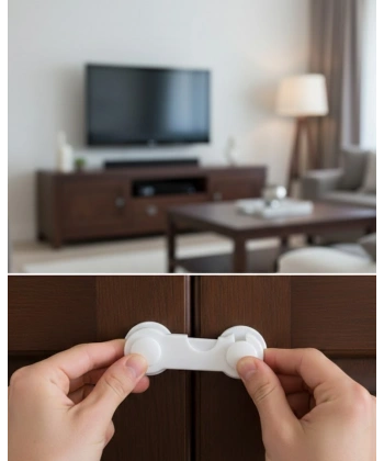 ÇOCUK GÜVENLİK KİLİDİ 4 ADET