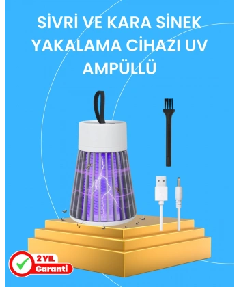 Çocuk ve Evcil Hayvan Dostu Sivrisinek Yakalama Lambası