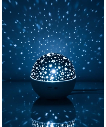 Çocuk ve Yetişkinler İçin Yıldız Projektör Gece Işığı