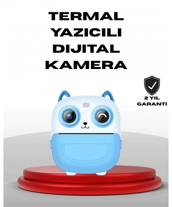 Çocuklar İçin Anında Baskı Dijital Kamera 48MP Full HD