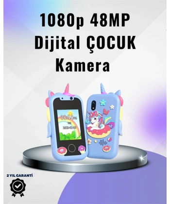 Çocuklar İçin Eğitici ve Eğlenceli Dijital Kamera