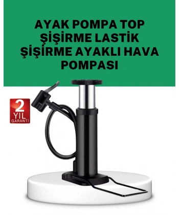 Çok Amaçlı Ayak Pompası Dayanıklı Pratik Hava Pompası