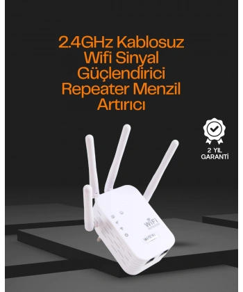 Çok Antenli Kablosuz Ağ Kapsama Alanı Genişletici