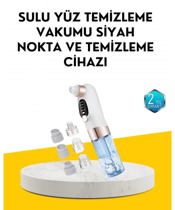 Çok Fonksiyonlu Cilt Bakım Cihazı – Siyah Nokta, Gözenek ve Akne Temizleyici