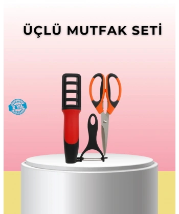 Çok Fonksiyonlu Mutfak Makas Seti –Pratik Mutfak Yardımcısı