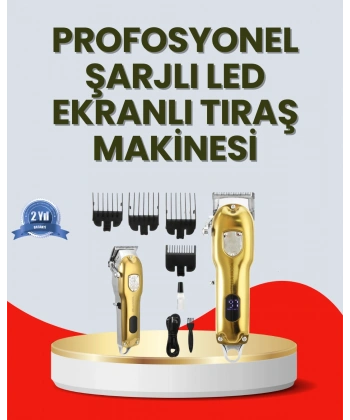 Çok Fonksiyonlu Saç, Sakal ve Vücut İçin Tıraş Makinesi