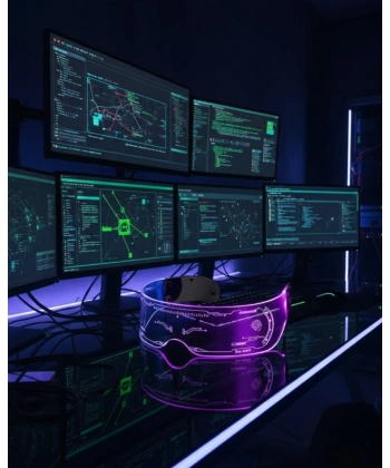 Çok Renkli LED Parti Gözlüğü Ergonomik ve Hafif Tasarım