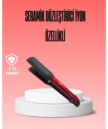 Çok Yönlü Kullanım Sunan Saç Düzleştirici – Düzleştirici ve Hacim Verici