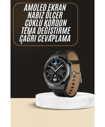 Çoklu Kordon Hediyeli Akıllı Saat Çağrı Cevaplama Müzik Dinleme Dokunmatik Ekran