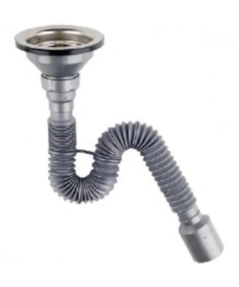 Çöpmak Kapalı Körüklü Evye Sifonu 50 mm