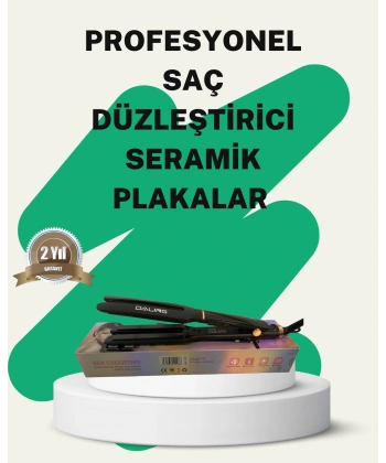 Daling Profesyonel Saç Düzleştirici Seramik Yüzey Tüm Saç Tipleri İçin