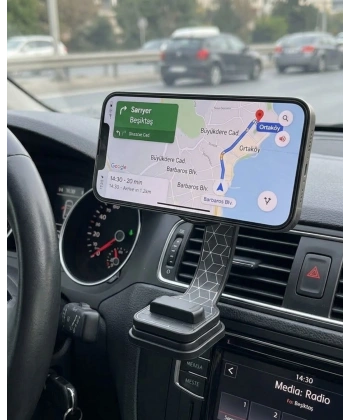 Dashboard Manyetik Telefon Tutucu Ayarlanabilir Telefon Standı