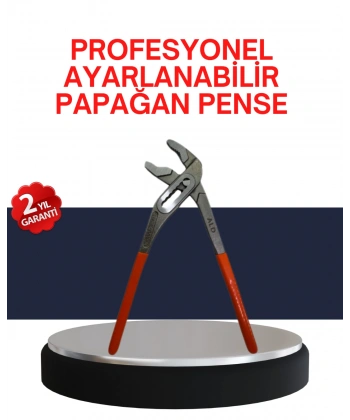 Dayanıklı Çelik Papağan Pense Ergonomik Yalıtımlı Sap