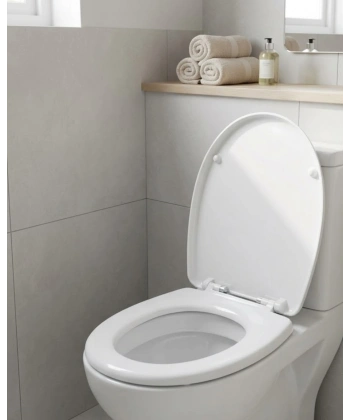 Dayanıklı Klozet Kapağı Universal Model Kolay Kurulum Hijyenik Banyo Ürünü