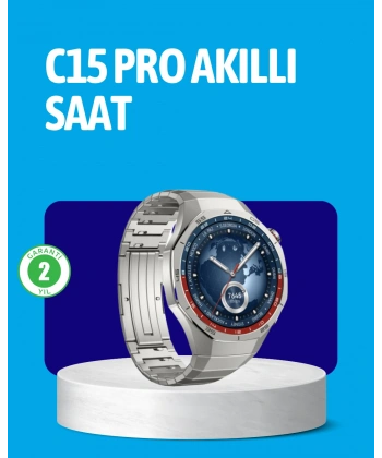 Dayanıklı Kordonlu Şarjlı Akıllı Saat