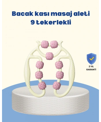 Dayanıklı Plastik Kas Masaj Rulosu Selülit Karşıtı