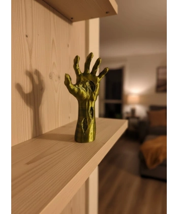 Dekoratif El Heykeli 22×7 cm Fantastik Koleksiyonluk Masaüstü Figür