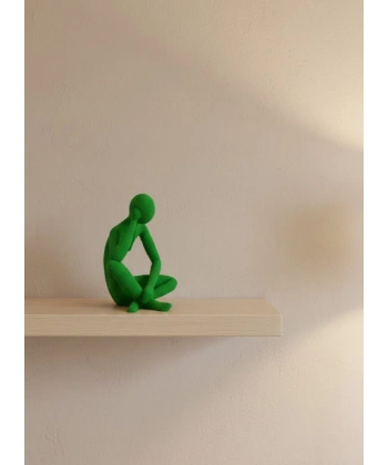 DEKORATİF İNSAN FİGÜRÜ YEŞİL