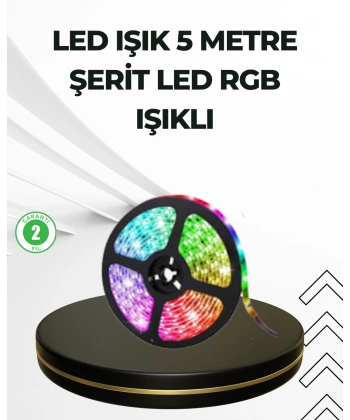 Dekoratif Kumandalı Şerit LED 5 Metre