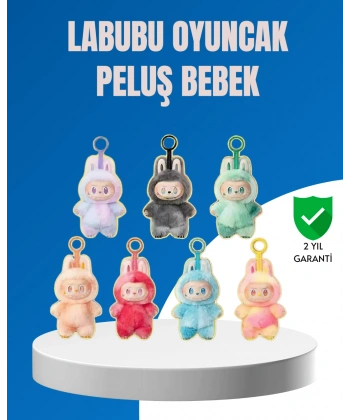 Dekoratif Labubu Karakter Figürü – Kaliteli Peluş Malzeme
