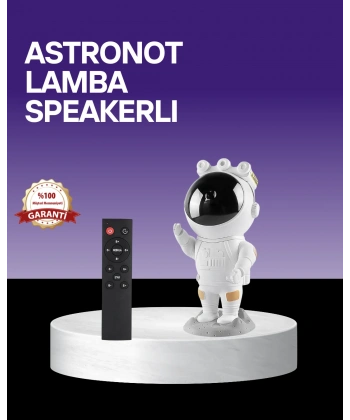 Dekoratif ve Fonksiyonel Astronot Projeksiyon Aydınlatma