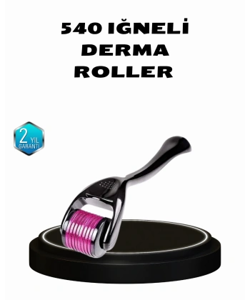 Derma Roller Titanyum İğneli Cilt Yenileyici – Akne, Kırışıklık ve Leke Karşıtı