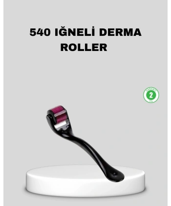 Derma Roller Titanyum İğneli Cilt Yenileyici – Akne ve Kırışıklık Karşıtı
