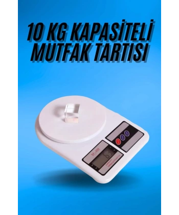 Dijital Hassas 10 Kg Mutfak terazisi tartısı LCD Ekran Mutfak Tartısı