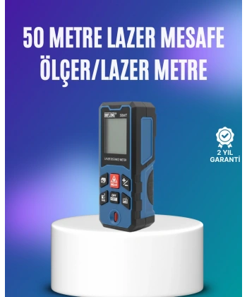 Dijital Lazer Mesafe Ölçüm Cihazı İnşaat ve Ev Kullanımı