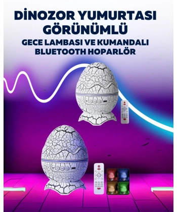 Dinazor Yumurta Gece Lambası