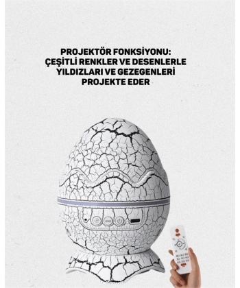 Dinazor Yumurta Gece Lambası