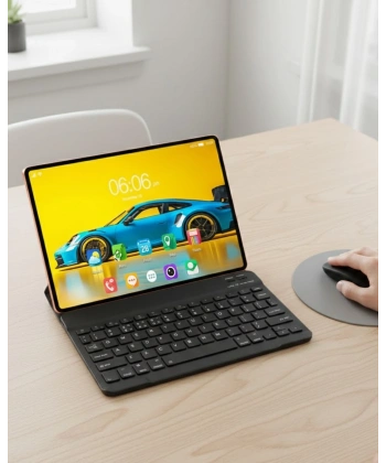 Dokunmatik Android Tablet Klavyeli Kalemli Kılıflı Set